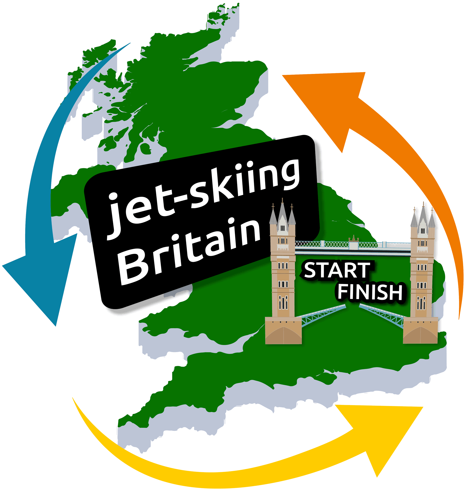 jet-skiing Britain logo